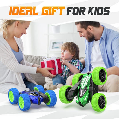 YCFUN RC Cars for Boys 4-7, Remote Control Double Side 360 Flips Rotating Stunt Cars for Birthday Gifts for Todllers Kids Boys Girls