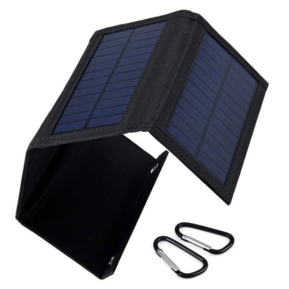 30W Solar Charger Outdoor Foldable Solar Panels 5V USB Portable Solar Smartphone Battery Charger Waterproof Solar Panel Phone Chargers for Camera Flashlight Camping Hiking Backpacking