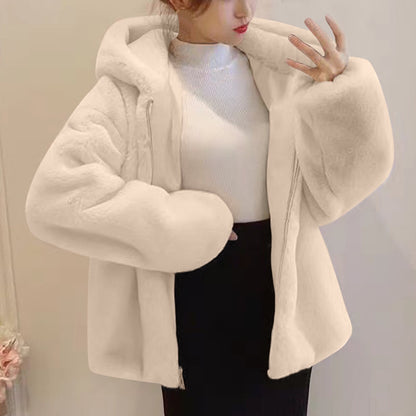 ZZwxWA Fall Jacket For Woman Deals Warm Winter Cute Comfy Zip Up Print Cozy Spring Teen Girls Zipper Casual Plush Trendy Coat Jackets Athletic Ladies Outwear Baggy Fit Thick Fleece