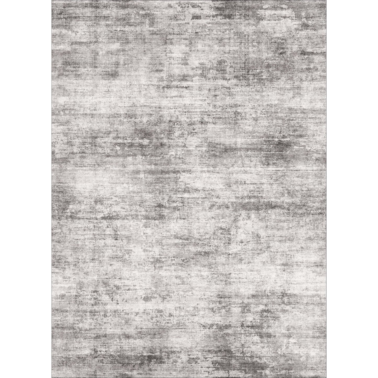 BERTHMEER 5'x7' Area Rugs for Living Room Bedroom Dining Room Farmhouse Gray Modern Abstract Contemporary Rugs Machine Washable non-slip