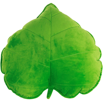 Adifare 3D Leaf Throw Pillow Decorative Plant Pillow Soft Plush Leaf Shaped Cushion Novelty Plush Backrest Pillow Comfortable Plant Sleeping Cushion for Bedroom Sofa Couch Living Room 19.7x19.7in