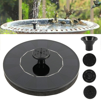 Willstar Garden Spray Heads Solar Automatic Fountain Pump For Bird Bath Garden Back Yard And Small Pond 13cm