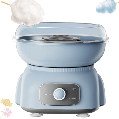 Cotton Candy Machine,Homemade Sweets for kids Birthday Party,Christmas Gift,Blue