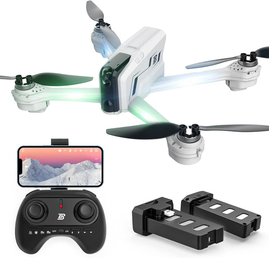 YCFUN Drone with Camera for Adults 1080P HD, BD102 RC Quadcopter with Brushless Motor