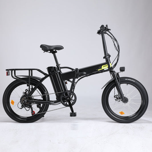 ZNH Adult Electric Bicycles Foldable Ebike,Peak 500W 20" Electric Commuter Bicycle, 36V10Ah Battery, Folding Electric Mountain Bike, Adjustable 21 Speed E-Bikes for Adults，UL2849