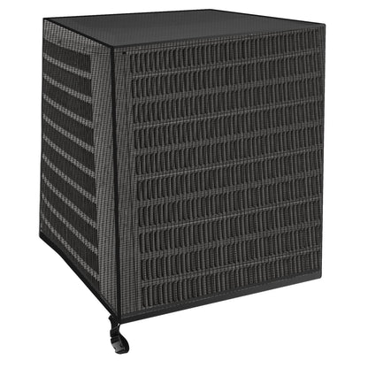 Air Conditioner Cover for Outside Units Full Mesh AC Unit Cover 32 x 32 x 36inch / 36 x 36 x 40 inch Breathable AC Unit Protector Waterproof Air Conditioner Defender Cover for Outside Cottonwood