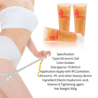 2Pack Body Slimming Anti Cellulite Massage Gel for Ultrasonic Cavitation Machine,Stretch Mark Care, 600g