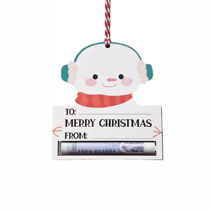 ZZkhGo Deals Christmas Unique Money, Christmas Money Decoration, Money Merry Christmas Cash Card, Holiday And Christmas Money And Gift Card Holders For Deals